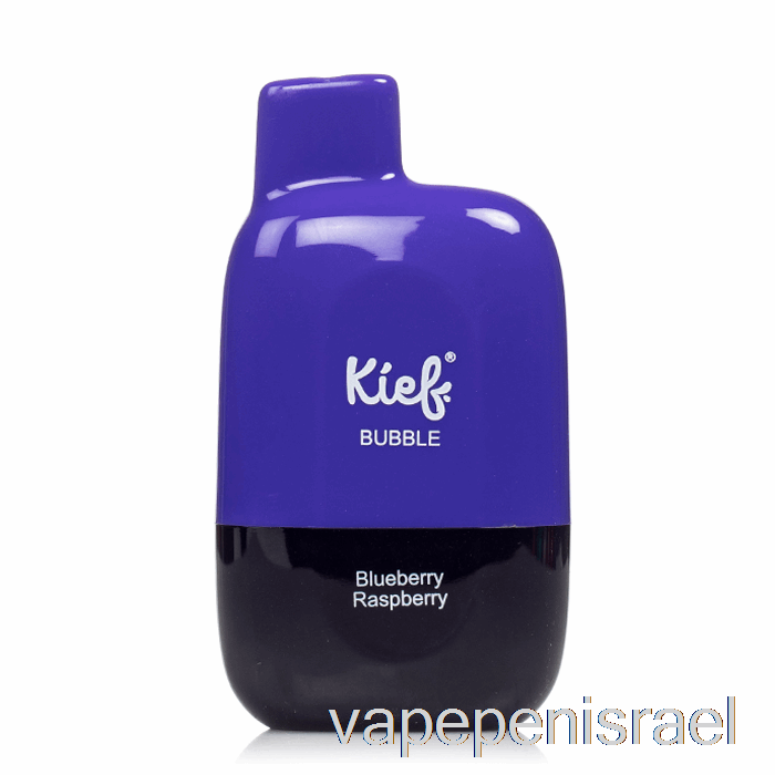 חד פעמי Vape Israel Xtra Kief Bubble 6500 פטל אוכמניות חד פעמי